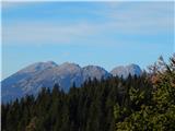 Javorče (1667 m) Stol, Begunjščica in Vrtača