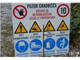 V Planici - pozor: eno samo veliko gradbišče
