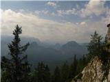 Chiemgauer Alpen Pogled na gore okoli Bad Reichenhalla. Malo spominjajo na kitajski kras. ;)