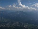 Chiemgauer Alpen Pogled na Bad Reichenhall.