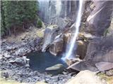 Half Dome (Yosemite, Kalifornija)  Slap Vernal Fall