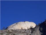 Prvi pogled na vrh Half Dome