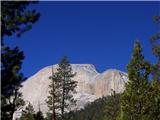 Half Dome (Yosemite, Kalifornija)  Half Dome in subdome 