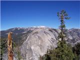 Half Dome (Yosemite, Kalifornija)  Razgled na vrhove Sierre Nevade 