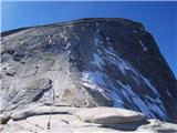 Half Dome (Yosemite, Kalifornija)  Spust na subdome je uspel 