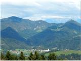 Razgled na Polhov Gradec, Tošč in Grmado iz Korena