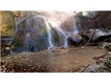 Poljana (Završnica) - Waterfall below Gozdašnica