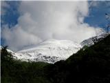 Pl. Kašina - pl. Sleme - pl.Pretovč s poti sem uzrla najlepšo goro v Posočju - vsaj zame :)