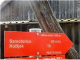 ... nadaljujemo proti Samotorici