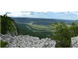 Lepa panorama Vipavske doline