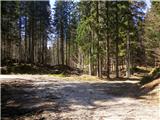 Podmežakla (Jesenice) - Planina Ravne