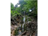 Waterfall below Kalvarija