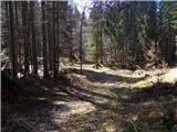 Podmežakla (Jesenice) - Planina Ravne