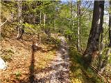 Podmežakla (Jesenice) - Planina Ravne