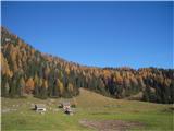 Planina Konjščica v jesenskih barvah