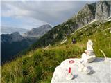 Bavšica - Pelc nad Kloncami - Pod Špičkom - Bavški Grintavec - Bavšica 