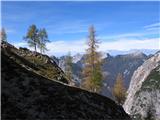 Sentiero Alpinistico Carlo Chersi zadaj Poldašnja, Piparji in Dve špici