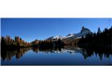 Cortina d Ampezzo Panorama jezera Federa