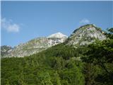 pogled proti vrhu Rombona