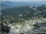 proti Ski hotelu, spodaj Pl. Zadnji Vogel