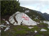 še skok na Mrežce...poslabšanje vremena in močan veter