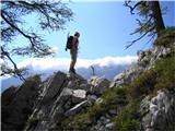 Prečenje grebena Veliki vrh ( 1539m ) do vrha Savinjek ( 1694m ) Malo oddiha...