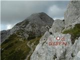 po grebenu na Kalški greben