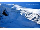 Weissmies 4017m in Triftgletcher