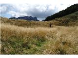 Monte Frascola čez sedlo Mugnol