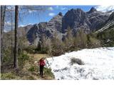 Monte Ferarra (2258) mimo plazovine izpod Ferarre