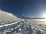 Pogled na Veliki Klek (GrossGlockner)