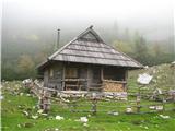 Kompotela, Mokrica, Košutna Koča Koren na planini Koren.