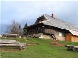 Planina Korošica po lovski,Košutica od Hajnževoga sedla do koče na starem Ljubelju Pastirska koča na planini Korošica.