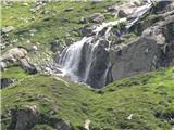 Južna Tirolska - Tauferer Ahrntal (Valli di Tures e Aurina) eden večjih hudournikov izpod ledenika