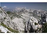 S Plaskega Vogla - Veliko špičje in Triglav