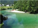 Sorica - Bohinj Nemci uživajo s kajaki