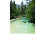 Sorica - Bohinj Z mostu pri Zlatorogu