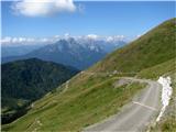 Rifugio Marinelli Pogled na opravljeno pot