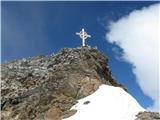 Zwickauer Hutte (Planfernerhutte, Rif.Plan) - Hinterer Seelenkogel (Cima delle Anime) (3489) 