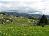 Brinjeva gora, Sv. Martin nad Zrečami razgled proti Oplotniškemu Pohorju