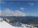 Pokaže se tudi Triglav