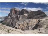 Cima Rosetta in Croda di Roda S Cime Rosetta - Cimon della Pala in Cima Vezzana