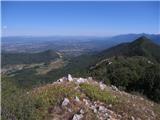 Pogled s Metle (1288 m) na Liku