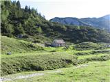 Planina Dolge njive pod Krvavcem.