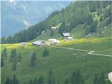 Celovška koča Mačenska planina-pasejo še ne.