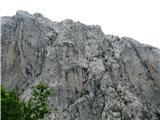Velika Paklenica Tu je glavno alpinistično plezališče.