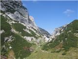 Molička planina na turi na Ojstrico.