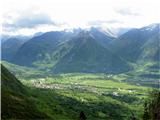 Planina Krnica Bovec z okolico