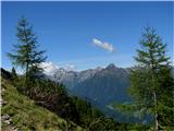 Joch-Tscheltscher Alpe Utrinek s poti