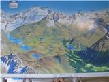 Schareck-3122m in Baumbachspitze-3105m Tja gor  gremo-ledenik Molltaler Gletscher.